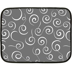 Pattern Fleece Blanket (mini) by Valentinaart