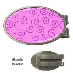 Pattern Money Clips (oval) 