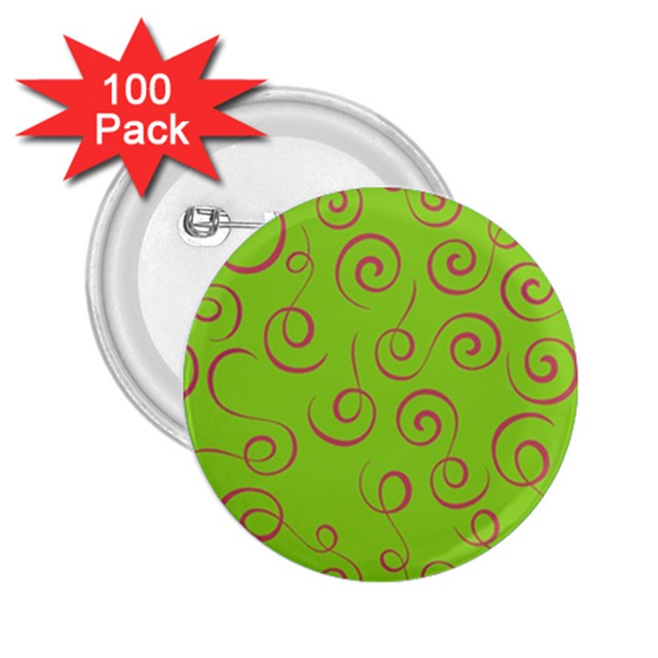 Pattern 2.25  Buttons (100 pack) 