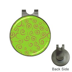 Pattern Hat Clips With Golf Markers