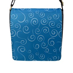 Pattern Flap Messenger Bag (l) 