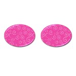 Pattern Cufflinks (Oval) Front(Pair)