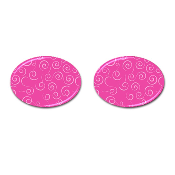 Pattern Cufflinks (Oval)