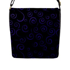 Pattern Flap Messenger Bag (l)  by Valentinaart