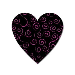 Pattern Heart Magnet by Valentinaart