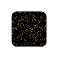 Pattern Rubber Square Coaster (4 pack) 