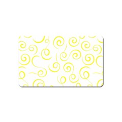 Pattern Magnet (name Card) by Valentinaart