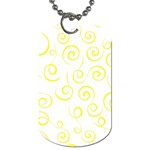 Pattern Dog Tag (Two Sides) Front