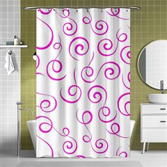 Pattern Shower Curtain 48  X 72  (small)  by Valentinaart