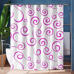 Pattern Shower Curtain 60  X 72  (medium)  by Valentinaart