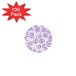 Pattern 1  Mini Buttons (100 pack)  Front