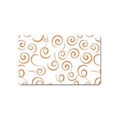 Pattern Magnet (name Card) by Valentinaart