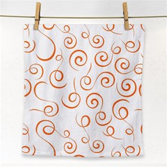 Pattern Face Towel by Valentinaart