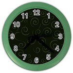 Pattern Color Wall Clocks Front