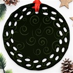 Pattern Round Filigree Ornament (Two Sides) Front