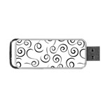 Pattern Portable USB Flash (One Side) Front