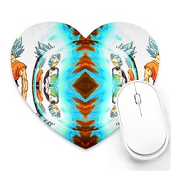 Dragonball Super 2 Heart Mousepads by 3Dbjvprojats