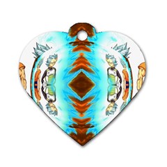 Dragonball Super 2 Dog Tag Heart (one Side) by 3Dbjvprojats