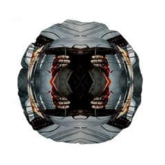 Call Of Duty  Bullet Shock 3d Effect Standard 15  Premium Round Cushions