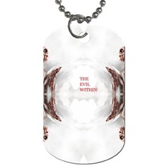 The Evil Within Demon 3d Effect Dog Tag (two Sides) by 3Dbjvprojats