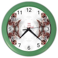 The Evil Within Demon 3d Effect Color Wall Clocks by 3Dbjvprojats