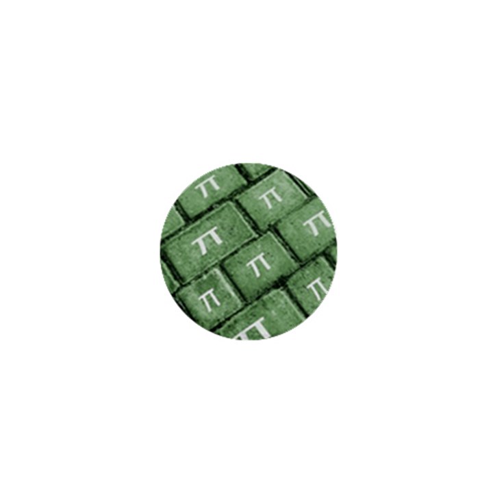 Pi Grunge Style Pattern 1  Mini Buttons