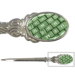 Pi Grunge Style Pattern Letter Openers