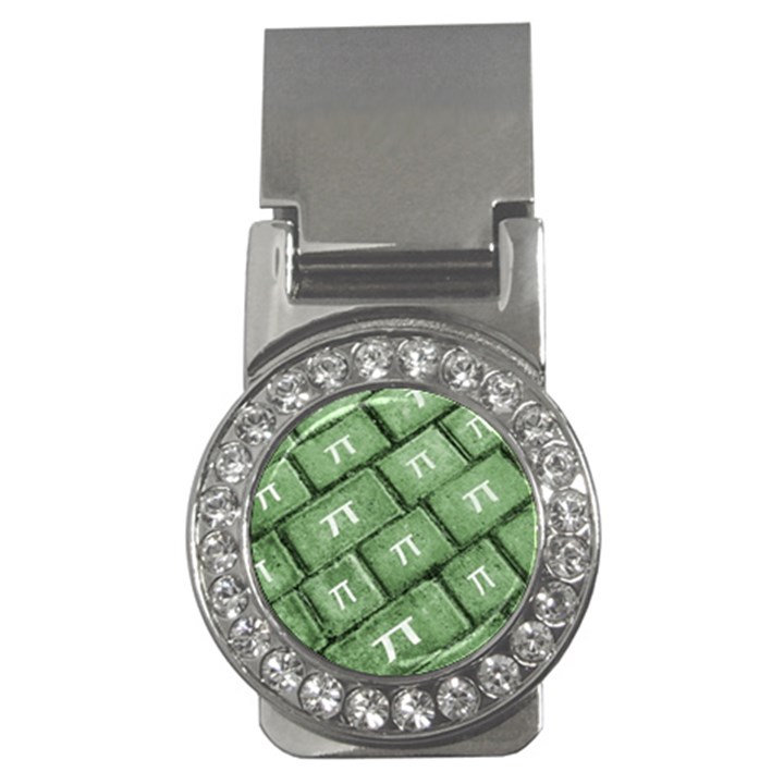 Pi Grunge Style Pattern Money Clips (CZ) 