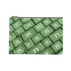 Pi Grunge Style Pattern Cosmetic Bag (Large) 