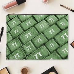 Pi Grunge Style Pattern Cosmetic Bag (XL)