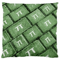 Pi Grunge Style Pattern Large Cushion Case (Two Sides)