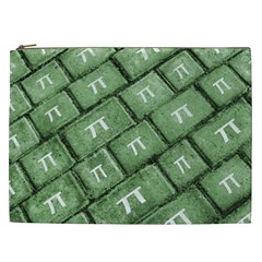 Pi Grunge Style Pattern Cosmetic Bag (XXL) 