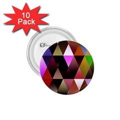 Triangles Abstract Triangle Background Pattern 1 75  Buttons (10 Pack) by Simbadda