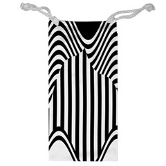 Stripe Abstract Stripped Geometric Background Jewelry Bag