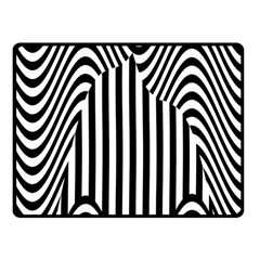 Stripe Abstract Stripped Geometric Background Fleece Blanket (small) by Simbadda