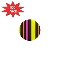 Stripes Abstract Background Pattern 1  Mini Magnets (100 Pack)  by Simbadda