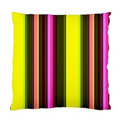 Stripes Abstract Background Pattern Standard Cushion Case (one Side) by Simbadda