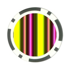 Stripes Abstract Background Pattern Poker Chip Card Guard (10 Pack) by Simbadda