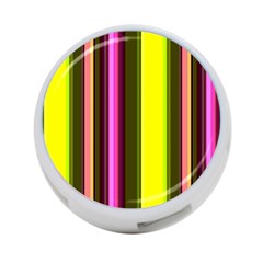 Stripes Abstract Background Pattern 4-port Usb Hub (one Side) by Simbadda