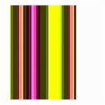 Stripes Abstract Background Pattern Large Garden Flag (Two Sides) Back