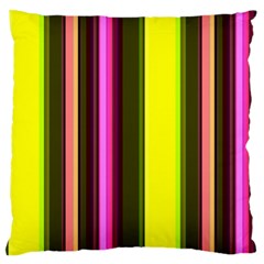 Stripes Abstract Background Pattern Standard Flano Cushion Case (one Side) by Simbadda