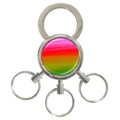 Watercolour Abstract Paint Digitally Painted Background Texture 3-ring Key Chains by Simbadda