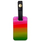 Watercolour Abstract Paint Digitally Painted Background Texture Luggage Tags (One Side)  Front