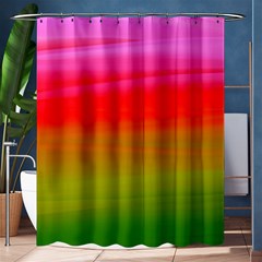 Watercolour Abstract Paint Digitally Painted Background Texture Shower Curtain 60  X 72  (medium)  by Simbadda