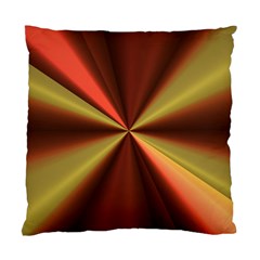 Copper Beams Abstract Background Pattern Standard Cushion Case (one Side) by Simbadda