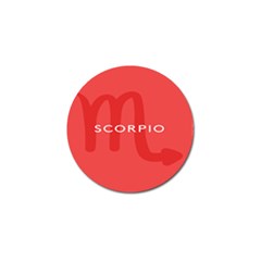 Zodiac Scorpio Golf Ball Marker (10 Pack) by Mariart