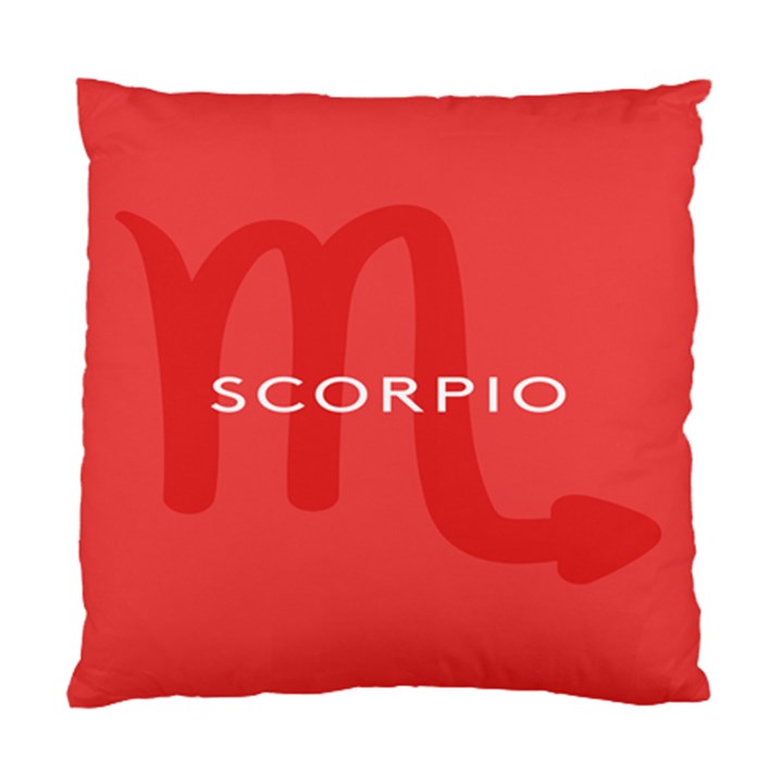 Zodiac Scorpio Standard Cushion Case (One Side)