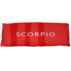 Zodiac Scorpio Body Pillow Case (dakimakura) by Mariart