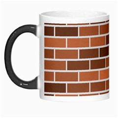 Brick Brown Line Texture Morph Mugs by Mariart