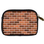 Brick Brown Line Texture Digital Camera Cases Back